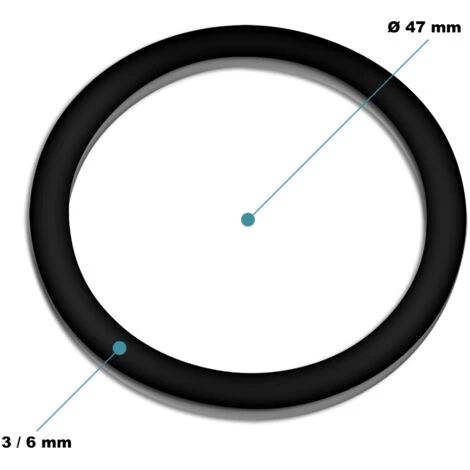 Ricambio Per Biofiltro Per Laghetti SunSun CBF-350B Anello In Gomma Per Ingresso 2 Ricambio Per Biofiltro Per Laghetti SunSun CBF-350B Anello In Gomma Per Ingresso - immagine 2