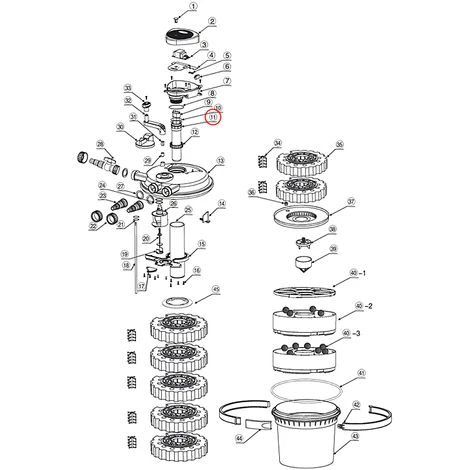 Pezzo Di Ricambio SunSun Filtro A Pressione Bio Per Laghetti CPF-15000 Tubo Al Quarzo Stagno Filtro 3 Pezzo Di Ricambio SunSun Filtro A Pressione Bio Per Laghetti CPF-15000 Tubo Al Quarzo Stagno Filtro - immagine 3