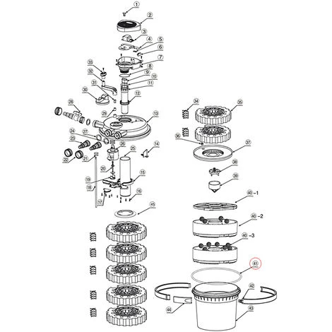 Pezzo Di Ricambio O-ring Di Tenuta Per Filtro A Pressione SunSun CPF-15000 2 Pezzo Di Ricambio O-ring Di Tenuta Per Filtro A Pressione SunSun CPF-15000 - immagine 2