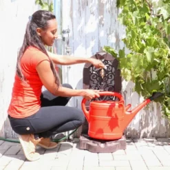 Relaxdays Fontana Da Parete Giardino, Terrazza, Stile Antico, Rubinetto, Vaschetta, HxLxP: 74 X 36 X 30 Cm, Marrone 7 Relaxdays Fontana Da Parete Giardino, Terrazza, Stile Antico, Rubinetto, Vaschetta, HxLxP: 74 X 36 X 30 Cm, Marrone -OUTSUN Giardino Negozio 12288293 3