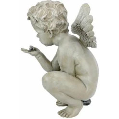 Design Toscano EU4360 Statua Cherubino I Misteri Della Vita, Off Bianco, 29x23x38 Cm -OUTSUN Giardino Negozio 12794733 5