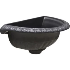 Vasca A Muro Modello Liberty Lavello Fontana A Parete Colore Grigio Ghisa Casa Giardino Balcone