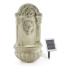 Blumfeldt Löwenstein Fontana A Muro Da Giardino LED Solare 2W Roccia