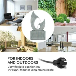 Blumfeldt Trumpet Flow Fontana Da Gardino 8W Metallo Zincato LED 7 Blumfeldt Trumpet Flow Fontana Da Gardino 8W Metallo Zincato LED -OUTSUN Giardino Negozio 13501067 3