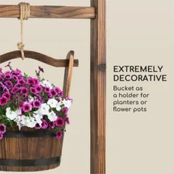 Blumfeldt Andernach Fontana Decorativa Abete Con Secchio Leva Girevole Marrone -OUTSUN Giardino Negozio 13917268 5