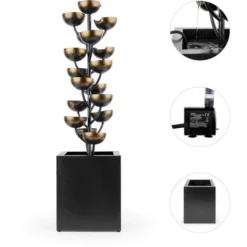 Blumfeldt Joshua Tree Fontana Da Giardino Giochi D'Acqua Pompa 7W Cavo 10m 7 Blumfeldt Joshua Tree Fontana Da Giardino Giochi D'Acqua Pompa 7W Cavo 10m -OUTSUN Giardino Negozio 14061841 3