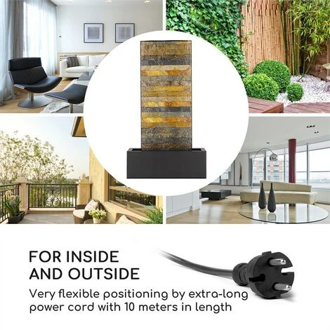 Blumfeldt Raincastle Fontana 12 LED Pompa Da 8W IPX8 Loopflow Concept 3 Blumfeldt Raincastle Fontana 12 LED Pompa Da 8W IPX8 Loopflow Concept - immagine 3