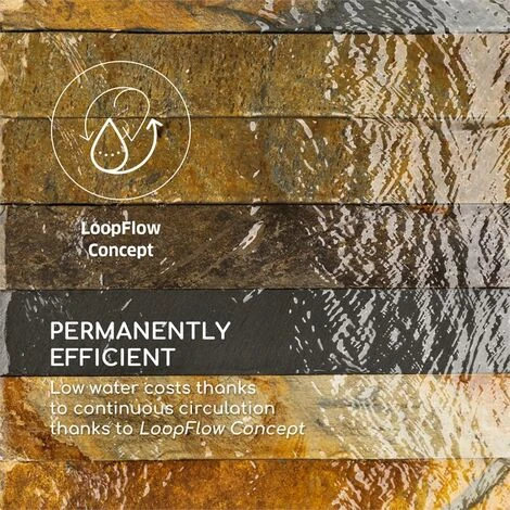 Blumfeldt Raincastle Fontana 12 LED Pompa Da 8W IPX8 Loopflow Concept 4 Blumfeldt Raincastle Fontana 12 LED Pompa Da 8W IPX8 Loopflow Concept - immagine 4