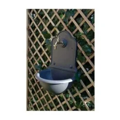 Papillon Fontana A Muro In Ghisa Stubai Cm35x26x54 Arredo Giardino Esterno