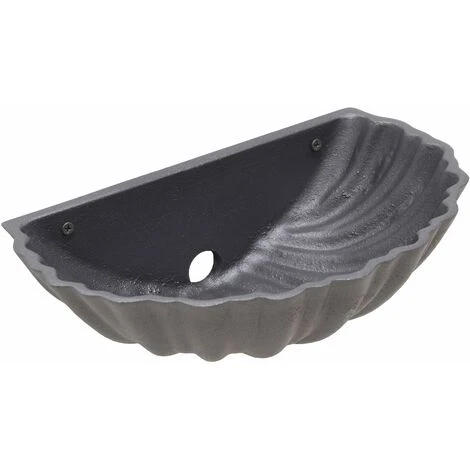 Fontana A Muro Mod.Maiorca Colore Ghisa Casa Giardino Con Rubinetto Cod.303B In Ottone Brunito 3 Fontana A Muro Mod.Maiorca Colore Ghisa Casa Giardino Con Rubinetto Cod.303B In Ottone Brunito - immagine 3