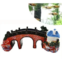 Figura Decorativa Acquario Ponte Ponti Decorazione Acquari Modelli Assortiti