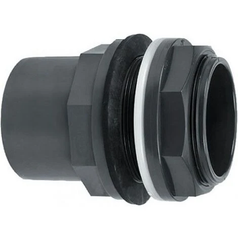 PASSANTE PASSAPARETE RACCORDO IN PVC PER FILTRO LAGHETTO STAGNO 32/40 X 1 1/4 1 PASSANTE PASSAPARETE RACCORDO IN PVC PER FILTRO LAGHETTO STAGNO 32/40 X 1 1/4