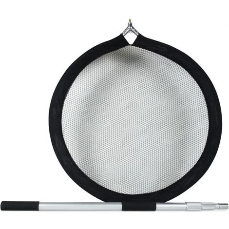 RETE RETINO PER CATTURA CARPE KOI PESCI ROSSI LAGHETTO MANICO 114-300 RETE 60 CM 1 RETE RETINO PER CATTURA CARPE KOI PESCI ROSSI LAGHETTO MANICO 114-300 RETE 60 CM