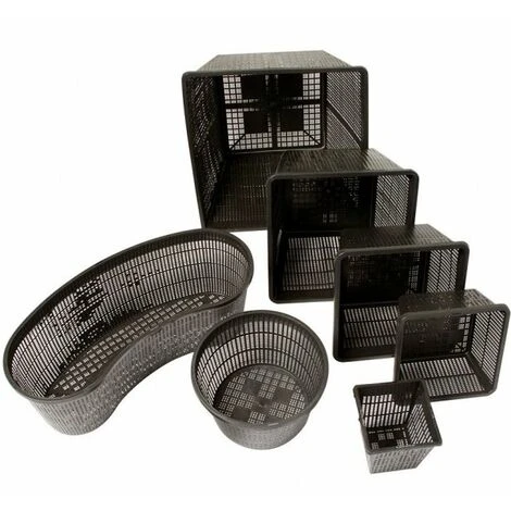 SuperFish CESTO VASO CURVO TRAFORATO PER PIANTE ACQUATICHE LAGHETTO STAGNO 45 X 18 CM 1 SuperFish CESTO VASO CURVO TRAFORATO PER PIANTE ACQUATICHE LAGHETTO STAGNO 45 X 18 CM