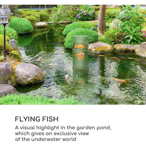 Blumfeldt Skydive 60 Torre Per Pesci 60 Cm Ø 20 Cm Acrilico Metallo Trasparente 2 Blumfeldt Skydive 60 Torre Per Pesci 60 Cm Ø 20 Cm Acrilico Metallo Trasparente - immagine 2