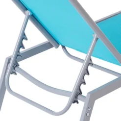 Lettino Da Giardino In Acciaio E Fibra Sintetica Blu Schienale Regolabile Noli 9 Lettino Da Giardino In Acciaio E Fibra Sintetica Blu Schienale Regolabile Noli -OUTSUN Giardino Negozio 24114779 5