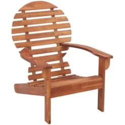 Hommoo Sedia Adirondack In Legno Massello Di Acacia VD45458