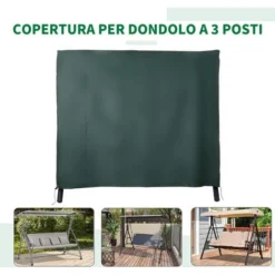 Outsunny Telo Di Copertura Per Dondolo In Tessuto Oxford Impermeabile 205x124x164cm 9 Outsunny Telo Di Copertura Per Dondolo In Tessuto Oxford Impermeabile 205x124x164cm -OUTSUN Giardino Negozio 28946737 5