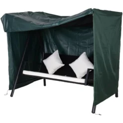 Outsunny Telo Di Copertura Per Dondolo In Tessuto Oxford Impermeabile 177x114x152cm