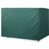 Outsunny Copertura Per Mobili Da Giardino Impermeabile Anti UV Anti Muffa Con Fissaggio In PE, Verde, 215x155x150cm