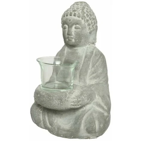 Buddah Porta Candele Tea Light 2 Buddah Porta Candele Tea Light - immagine 2