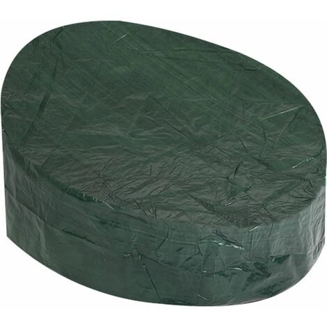 Kingsleeve Copertura Per Isole Prendisole Da Giardino Rotonde In PE Idrorepellente Resistente Alle Intemperie Fodera Protettiva Mobili Da Esterno Sonneninsel Oval 188x229cm (de) 2 Kingsleeve Copertura Per Isole Prendisole Da Giardino Rotonde In PE Idrorepellente Resistente Alle Intemperie Fodera Protettiva Mobili Da Esterno Sonneninsel Oval 188x229cm (de) - immagine 2