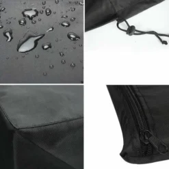 Copertura Protettiva Per Panca Da Giardino A 3 Posti, Copertura Per Panca Impermeabile Per Esterni 210D Copertura Di Protezione Anti-UV In Tessuto Oxford Per Panca Poltrone Copertura Panca (164x66x63 -OUTSUN Giardino Negozio 32951165 4