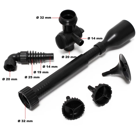 Filtro 3 In 1 SunSun CUF-6000 & Fontana 4500l 54W, Depuratore UV 9W 5 Filtro 3 In 1 SunSun CUF-6000 & Fontana 4500l 54W, Depuratore UV 9W - immagine 5