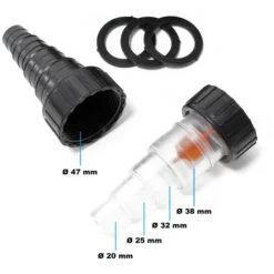 SunSun CPF-380 Filtro A Pressione Per Laghetto Con Chiarificatore UVC 11 W Max 12.000 L -OUTSUN Giardino Negozio 3297010 5