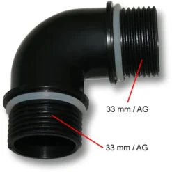 Pezzo Di Ricambio Per Pompa Per Stagni SunSun CQP-4500P Connettore Ad Angolo 75W