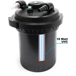 SunSun Filtro A Pressione CPF-500 Per Laghetto Con Chiarificatore UVC 18W Per 30.000 L -OUTSUN Giardino Negozio 3297137 3
