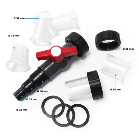 SunSun Moving Bed Filtro A Pressione CPF-50000 Chiarificatore UVC 55 W Max 13.000 L/h 5 SunSun Moving Bed Filtro A Pressione CPF-50000 Chiarificatore UVC 55 W Max 13.000 L/h - immagine 5