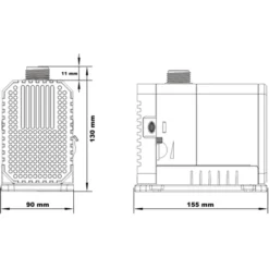 Pompa Per Stagni SunSun CHJ-4500 ECO 4500 L/h Con Solo 65W 7 Pompa Per Stagni SunSun CHJ-4500 ECO 4500 L/h Con Solo 65W -OUTSUN Giardino Negozio 3297228 4