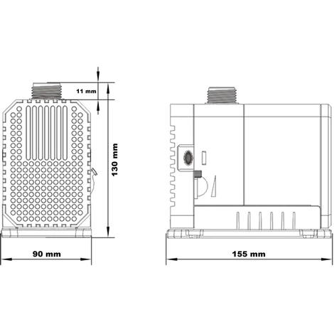 Pompa Per Stagni SunSun CHJ-4500 ECO 4500 L/h Con Solo 65W 4 Pompa Per Stagni SunSun CHJ-4500 ECO 4500 L/h Con Solo 65W - immagine 4