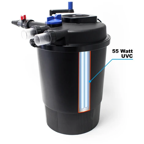 SunSun CPF-30000 Filtro A Pressione Per Laghetto Con UVC Da 55 W Max 60000l 12.000 L/h 3 SunSun CPF-30000 Filtro A Pressione Per Laghetto Con UVC Da 55 W Max 60000l 12.000 L/h - immagine 3