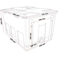 Filtro Per Laghetto L SunSun CBF-550 Fino A 60.000 L Filtraggio Stagno Filtro A Flusso Continuo 9 Filtro Per Laghetto L SunSun CBF-550 Fino A 60.000 L Filtraggio Stagno Filtro A Flusso Continuo -OUTSUN Giardino Negozio 3297397 5