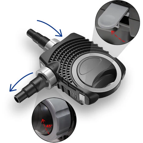 Pompa Filtro SunSun NEO12000 SuperECO 12.000 L/h 100 W Pompa Per Ruscelli E Laghetto 3 Pompa Filtro SunSun NEO12000 SuperECO 12.000 L/h 100 W Pompa Per Ruscelli E Laghetto - immagine 3