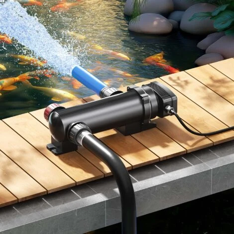 Sterilizzatore UV A Acqua Per Laghetto SunSun CUV-318 Lampada UV-C 18W 2 Sterilizzatore UV A Acqua Per Laghetto SunSun CUV-318 Lampada UV-C 18W - immagine 2