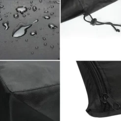 Funda Protectora Para Banco De Jardín, Impermeable, De 2 Plazas, Para Banco, 210D, Tela Oxford, Transpirable, Para Muebles De Jardín, Para Banco, 134x66x63 / 89cm -OUTSUN Giardino Negozio 33218692 4