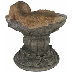 Design Toscano QM231341 Statua Di Hunter, Lo Scoiattolo Dei Boschi, Multicolore, 19x18x19 Cm -OUTSUN Giardino Negozio 33308197 4