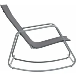 Dondolo Da Giardino Grigio 95x54x85 Cm In Textilene VidaXL -OUTSUN Giardino Negozio 35479379 4