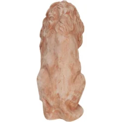 Coppia Di Leoni Decorativi In Terracotta Leone Decorativo 35x18x34 Cm Soprammobili Per La Casa -OUTSUN Giardino Negozio 35649363 5