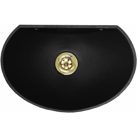 Fontana A Muro Mod.600 Grigio Ghisa Per Casa Giardino Con Rubinetto Cod.303 In Ottone E Sifone Finitura A Scelta : Lucido 2 Fontana A Muro Mod.600 Grigio Ghisa Per Casa Giardino Con Rubinetto Cod.303 In Ottone E Sifone Finitura A Scelta : Lucido - immagine 2