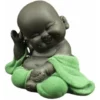SOEKAVIA Creativo Statue Di Buddha In Ceramica Piccola Statua Di Buddha Carino Monaco Figurine Creativo Artigianato Per Bambini Bambole Ornamenti Delicato Regalo Cinese Artigianato In Ceramica-A