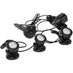 Set 3 Faretti Per Laghetto Con Sensore Di Accensione Sommergibili Led 3000 7 Set 3 Faretti Per Laghetto Con Sensore Di Accensione Sommergibili Led 3000 -OUTSUN Giardino Negozio 4628959 4