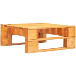Divano Da Giardino A Pallet Cuscino Sabbia Legno Marrone Miele -OUTSUN Giardino Negozio 51091915 3