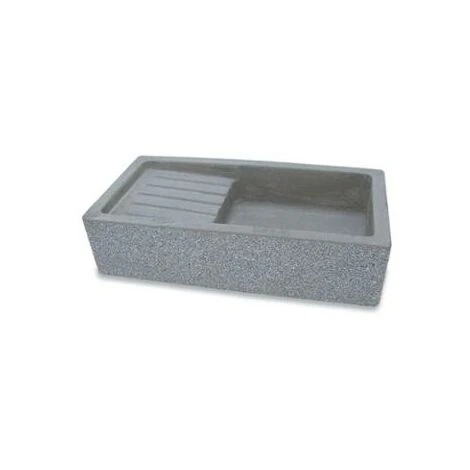 ACQUAIO ETNA 80X40XH20CM GRIGIO BARDIGLIO IN LAVATO 1 ACQUAIO ETNA 80X40XH20CM GRIGIO BARDIGLIO IN LAVATO