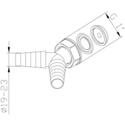 Xavax DOPPIA PRESA PER APPARECCHIO CON GUARNIZIONE -OUTSUN Giardino Negozio 52766435 5