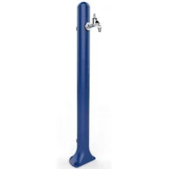 FONTANA TRADIZIONALE CON RUBINETTO PORTAGOMMA - BLU