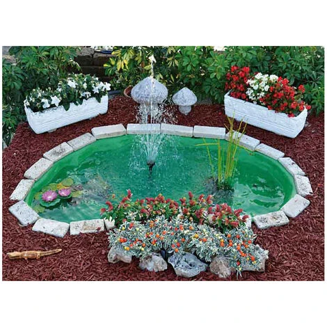 Laghetto Giardino Green Nemi Litri 270 Dimensioni 185x115xh36 Cm 3 Laghetto Giardino Green Nemi Litri 270 Dimensioni 185x115xh36 Cm - immagine 3
